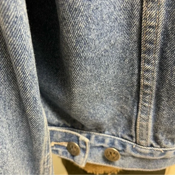 Big Dogs 2000 jean jacket size Large denim - Picture 6 of 11